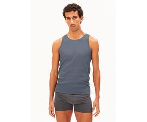 JAANNO RIPP-TANKTOP | Bio-Baumwoll Mix - blau (XL)