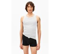 JAANNO RIPP-TANKTOP | Bio-Baumwoll-Mix - weiss (M)