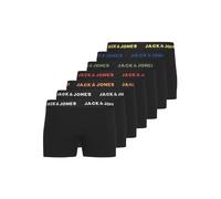 Jack & Jones Basic 7 Units Boxer Schwarz 8 Years Junge (Herstellerartikelnummer: 12223126-Black/DetailBlack-Black-Black-Black-Black-Black-128)