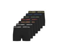 Jack & Jones Basic 7 Units Boxer Schwarz 8 Years Junge (Herstellerartikelnummer: 12223126-Black/DetailBlack-Black-Black-Black-Black-Black-128)