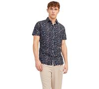 Jack And Jones - Hemd für Herren, kurzärmlig (Nachthimmel) S