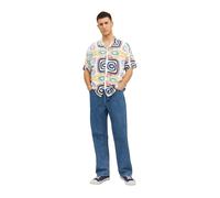 Jack And Jones - Hemd für Herren, Regulär (Wolken Tanzer bedruckt) S