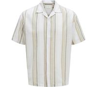 Jack And Jones - Hemd für Herren, Revere Kragen (Travertin) L
