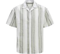 Jack And Jones - Hemd für Herren, Revere Kragen (Vetivergras) S