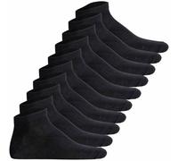 JACK AND JONES JACK&JONES Herren Socken 10er Pack - JACDONGO SOCKS, One Size (12172337) 40-46 Schwarz