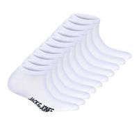 JACK AND JONES JACK&JONES Kinder Sneakersocken, 10er Pack - JACDONGO SOCKS, Baumwollmischung, einfarbig (TB_12186046-10P) 38-43 Weiß