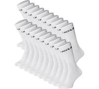 Kurzsocken JACK & JONES "Socken JACREGEN TENNIS SOCKS 20 PACK JNR LN 20er Pack", Mädchen, Gr. 33-37, braun (weiß), Obermaterial: 50% Baumwolle CO recyc.. 44% Polyester PES. 5% Elasthan EL. 1% Nylon NY