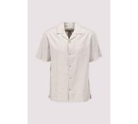 Jack & Jones Summer Linen Blend Resort Kurzarmhemd 2XL Crockery / Stripes