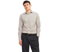 Jack And Jones - "Parker" Formelles Hemd für Herren, Mit Bündchen (Grau) L