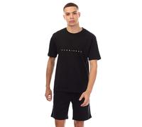 Jack And Jones - T-Shirt und Shorts für Herren (Schwarz) M