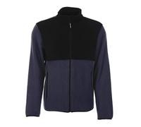 Jack and Jones Veste Polaire Marine Herren Jack & Jones Hype Fleece Kragen T-Shirt