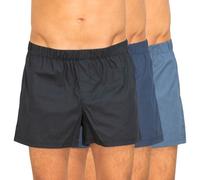 Jack & Jones 3-er Set Boxershorts Schwarz & Blau