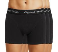 Jack & Jones 3-er Set Trunks Schwarz