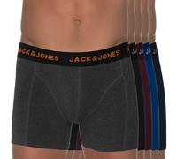 Jack & Jones 5-er Set Trunks Bordeaux, Grau, Schwarz & Blau