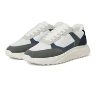 Jack & Jones Aspire Runner Polyurethan Herren Weiß Castlerock/Navy Blazer Sneakers EU 40,5 / UK 7