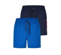 Jack & Jones JPSTMAUI SWIM MIX SMU 2PK M Pack 2 (TURKISH SEA) (935179) Blau M