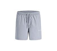 JACK & JONES Badeshorts JPSTMAUI NORREBRO hellgrau | XXL