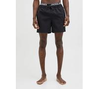 Jack & Jones Badeshorts "Maui" in Schwarz - 24% | Größe XL | Herren Bademode Sport