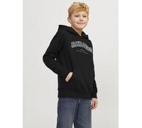 Jack & Jones - Bekleidung Jjecaleb Varsity Sweat Hood Noos Jnr - schwarz - Größe 10A