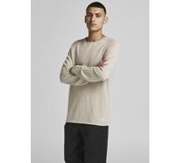 Jack & Jones - Bekleidung JJEHILL KNIT CREW NECK NOOS - Beige - Größe S