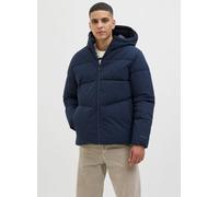Jack & Jones Steppjacke mit Kapuze in Marine, Größe L
