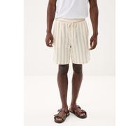 Jack & Jones - Bekleidung Jpstjaiden Coba Stripe Jog Shorts Reg Sn - Weiß - Größe XL