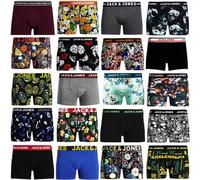 JACK & JONES Boxershorts 4er Pack Mix Trunks Boxer Short Unterhose zba.1x (3XL, 4er Mix-Pack)
