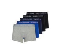 JACK&JONES Boxershorts 5er Pack Essential Trunks Kurze Unterhosen Logodruck Muster JacLee, M
