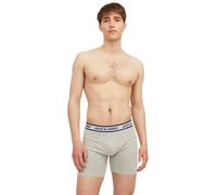 Jack & Jones Boxershorts Solid im 3er Pack mit Schriftzug M