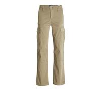 JACK & JONES Junior Cargohose "Kane" in Beige - Größe 146 | Kinderhosen