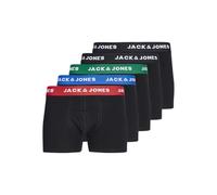 Jack & Jones Huey Boxershorts 5 Einheiten 8 Jahre Electric Blue Lemonade / Pack Black / Black / Black / Black