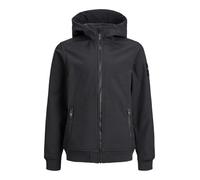 Jack & Jones Junior Softshelljacke JJEBASIC SOFTSHELL HOOD SN JNR Jungen Gr. 128 Schwarz