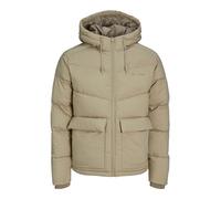 Steppjacke mit durchgehendem Reißverschluss XXL men Sand