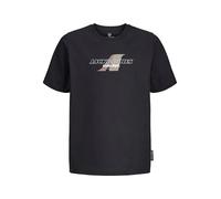Jack & Jones - Bekleidung Jcotier Front Print Tee Ss Cn Sn Jnr - schwarz - Größe 16A