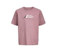 Jack & Jones - JCOTIER FRONT PRINT TEE SS CN SN JNR grape shake - Gr. - 140