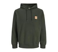 JACK & JONES Brandy Herren-Kapuzenpullover, (DE/NL/SE/PL, Alphanumerisch, L, Regular, Regular, Seesack)