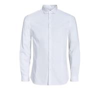 JACK & JONES Businesshemd Herren,Weiß (White),M
