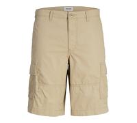 Jack & Jones Cargoshorts in Beige - Größe S | Herren Plussize