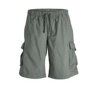 Jack & Jones Cargoshorts in Khaki - Größe L | Herren Plussize