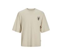 Jack & Jones Charge Oversize Fit Tee Beige L