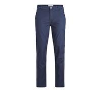 JACK & JONES Chino Hose Herren Regular Fit - Klassische Herren Hose mit Stretch, Mid Rise, Reißverschluss - Chinohose Männer aus Baumwolle-Elasthan-Mix als Performance Pants
