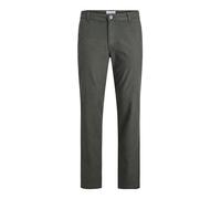 JACK & JONES Chino Hose Herren Regular Fit - Klassische Herren Hose mit Stretch, Mid Rise, Reißverschluss - Chinohose Männer aus Baumwolle-Elasthan-Mix als Performance Pants