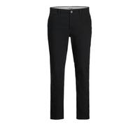 JACK & JONES Chino Hose Herren Slim Fit - Chinohose Männer aus Baumwolle mit Stretch - Klassische Performance Pants, Mid Rise, Umschlag-Saum, Schmale Beinöffnung