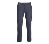 JACK & JONES Chino Hose Herren Slim Fit - Chinohose Männer aus Baumwolle mit Stretch - Klassische Performance Pants, Mid Rise, Umschlag-Saum, Schmale Beinöffnung