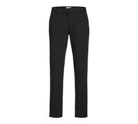 JACK & JONES Chino Hose Herren Slim Fit - Chinohose Männer mit Stretch, Mid Rise, Hakenverschluss - Klassische Herren Hose Lang aus Polyester-Viskose-Mix als Performance Pants