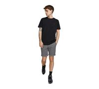 Jack & Jones Bermudas FURY Regular Fit Strukturmuster 98% Baumwolle/2% Elasthan XXL Hellblau