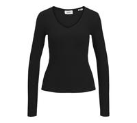 JACK & JONES Damen Female Langarm-t-Shirt Jxfreya Langarm-t-Shirt Jxfreya STR Ls V-Neck Top JRS (1er Pack)
