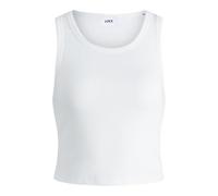 JACK & JONES Damen JJXX JXFALLON SL Rib Tank TOP NOOS T-Shirt, Bright White, XL