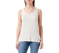 JACK&JONES Women's JJXX JXFLEUR SL Loose Rib Tank TOP Blouse, Moonbeam, M