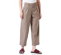 JACK & JONES Damen Jjxx Jxida Regular Hw Cropped Pants Noos Gek rzte weite Hose, Brindle, 24W / 32L EU